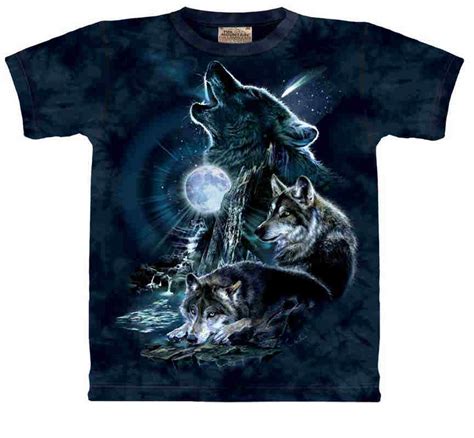 cannon fashion phenomenon t shirts with wolves printed on them