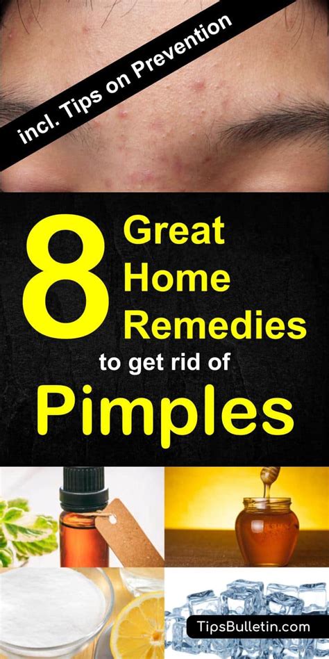 8 Great Home Remedies To Get Rid Of Pimples Fast