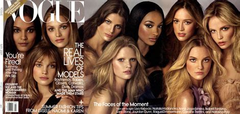 The Faces Of The Moment Cover Us Vogue May Stylefrizz