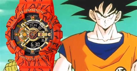 Shop now & save big! G-Shock lança relógio inspirado no Goku de Dragon Ball Z ...