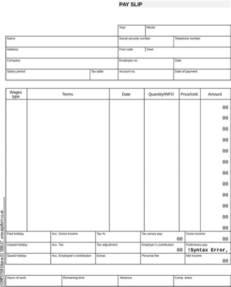 Therefore, within this article, we will analyze. Download Payslip Template for Free - FormTemplate