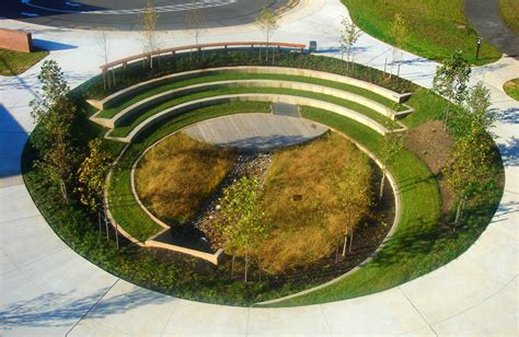 Amphitheater Bioswale Manassas Park Elementary School Virginia Vmdo