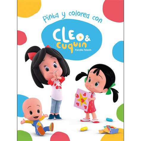 Comprar Cleo Y Cuquín Familia Telerín Actividades Pinta Y Colorea