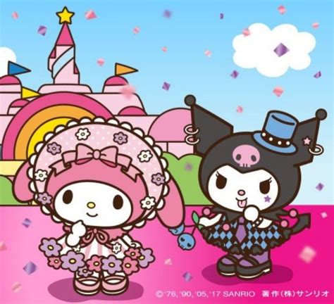 ♡kuromimymelo♡ — Kuromi And My Melody Featured Together In The In