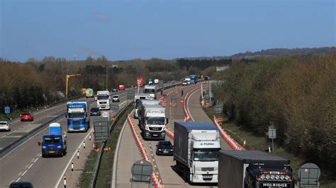 Brexit Operation Brock Begins With Rush Hour Roadworks And Accident On M20 Uk News Sky News