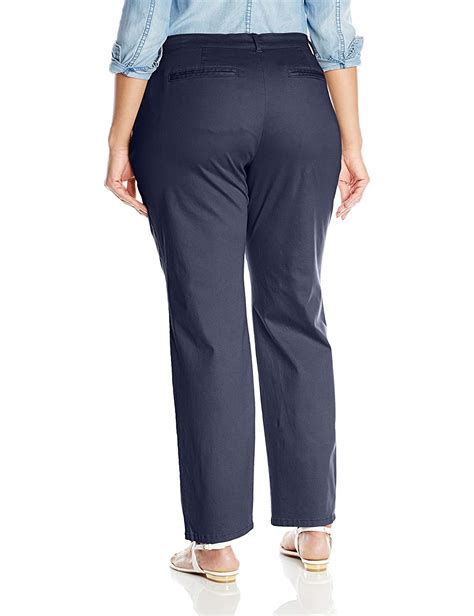 Lee Womens Plus Size Relaxed Fit All Day Pant Imperial Blue Size 18