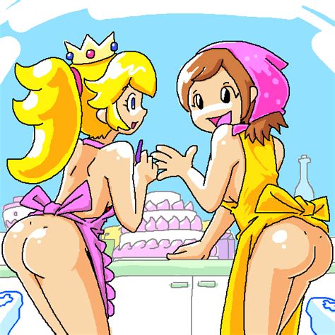 Princess Peach And Mama Mario And More Drawn By Minuspal Danbooru