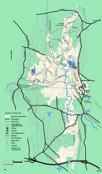 Mt Watatic Trail Map World Map