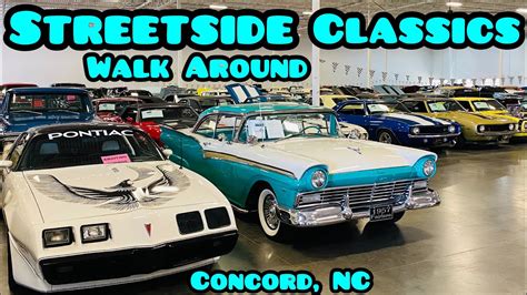 Streetside Classics Charlotte Nc Muscle Antique Classic And Race Cars Youtube