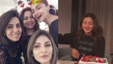 Alia Bhatt Celebrates Birthday With Most Important Women Including Future Saasu Maa Neetu Kapoor