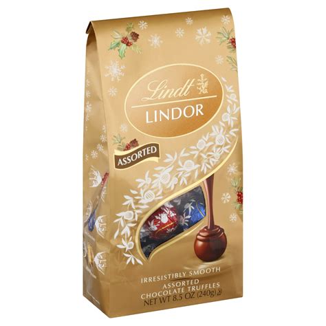 Lindt Lindor Holiday Assorted Chocolate Truffles 85 Oz