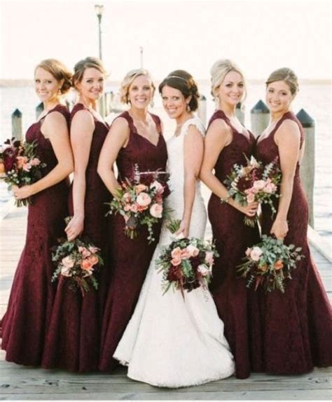20 Stunning Marsala Bridesmaid Dress Ideas For Fall