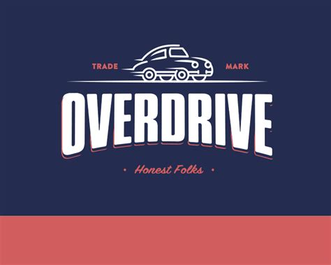 Overdrive Logo By Visual Jams On Dribbble