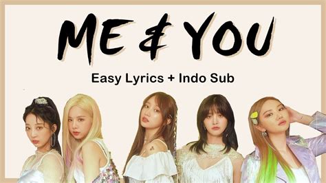 EXID ME YOU Easy Lyrics By GOMAWO Indo Sub YouTube