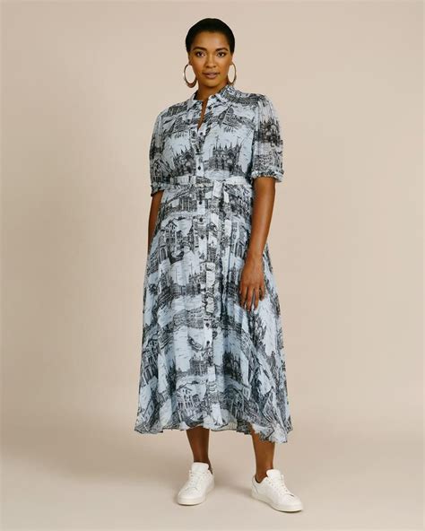 This Chic Plus Size Shirt Dress From Derek Lam 10 Crosby Will Transport