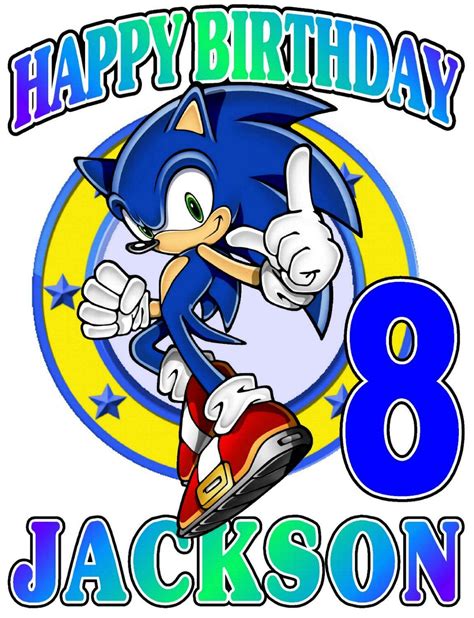 Check spelling or type a new query. SONIC HEDGEHOG BIRTHDAY Party T-SHIRT Personalized Any ...