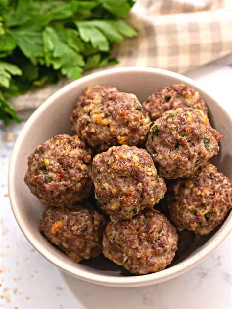 The Best Baked Meatball Recipe A Mind Full Mom