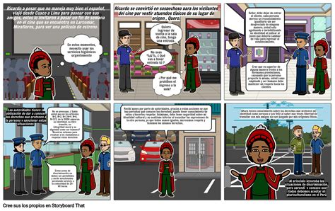 DiscriminaciÓn Por Origen Étnico Storyboard By 0c6d3544