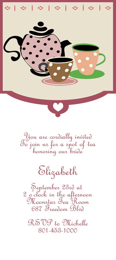 See more ideas about tea party invitations, tea party, invitations. Tea Party Invitation ← Wedding Invitation Templates ...