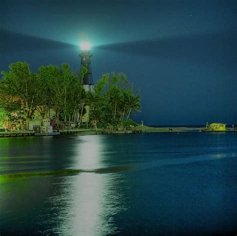 Blue Night Explore 0215 Hillsboro Inlet Lighthouse Please Flickr