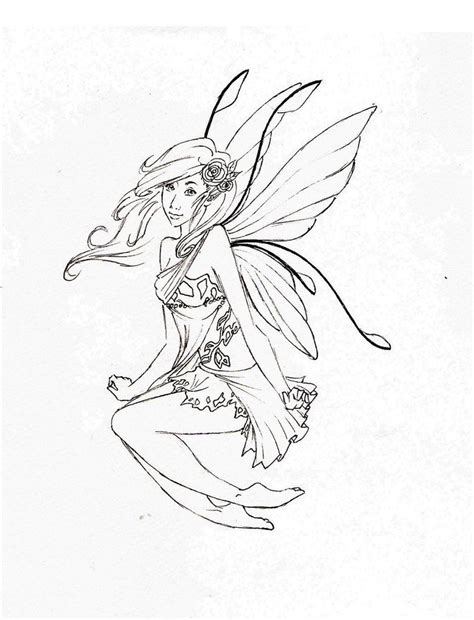 Learning To Draw Fairies And Coloring Pages