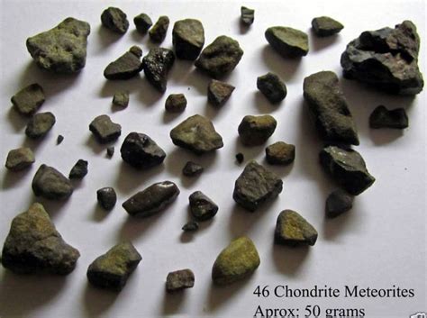 How to identify a meteorite · 1) when a meteorite passes through the earth's atmosphere before it hits the land, its outer surface gets 'cooked' due to . Chondrite - JungleKey.fr Image #350