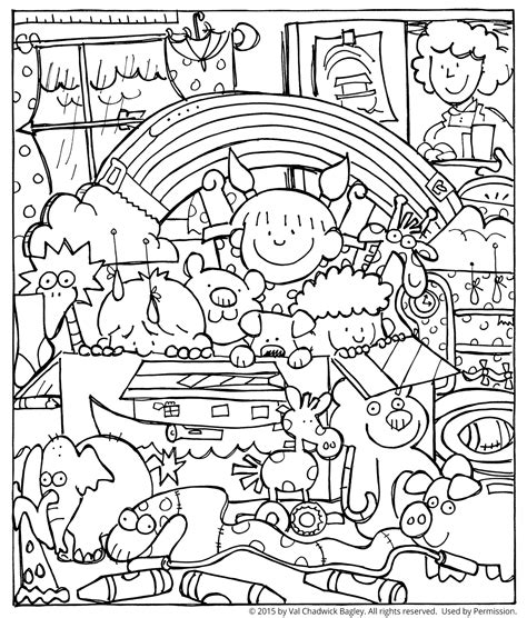 Some printables may have a cost, but these are all great for a lesson, family home evening or a destressing time for parents and kids. Noah and the Ark Coloring Page
