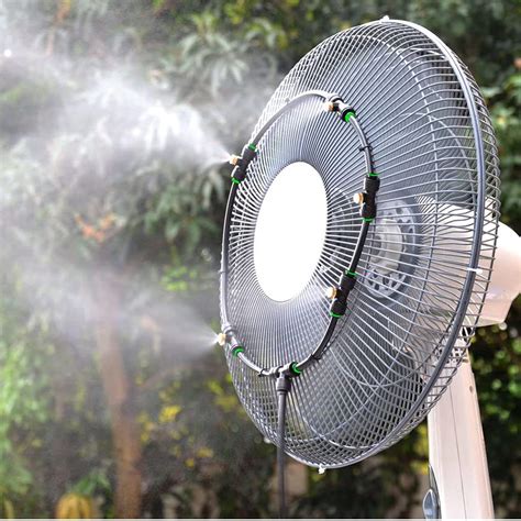 Buy Iruizhe Outdoor Fan Mist Cooling System Kit For Patio Fan Garden