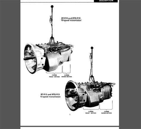 Eaton Rt 910 And Rt 915 Transmission Service Manual