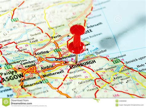 Scegli tutti gli alloggi di scozia in ordine di popolarità. Cartina Di Edimburgo Scozia - Tomveelers