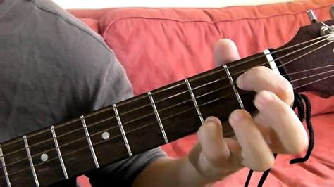 B7 B Seven Guitar Chord Demonstration Youtube