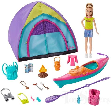 20192020 Barbie Team Stacie Camping Tent Gjb58 Toy Sisters