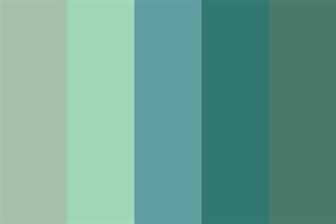 Seafoam Color Palette Blue And Green Inspiration