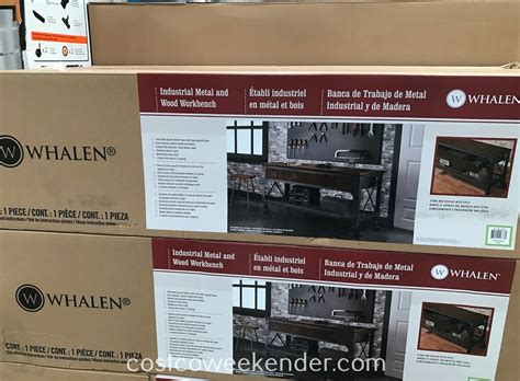 › all wood kitchen cabinets for sale. Whalen Industrial Metal and Wood Workbench | Costco Weekender