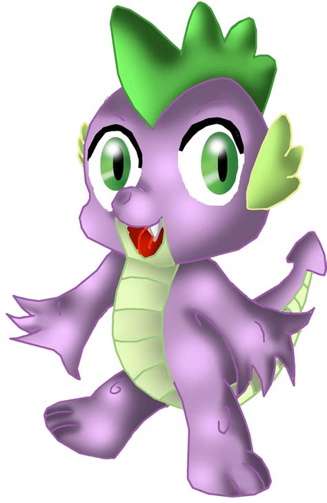 Spike Colored By Crossovergamer On Deviantart