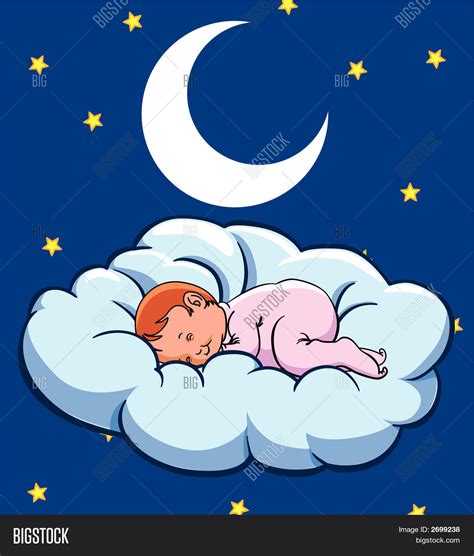 Baby Sleeping On Vector And Photo Free Trial Bigstock
