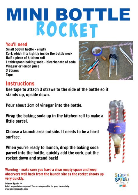 Baking Soda Rocket Fkakidstv