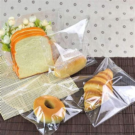 200pcs 4x6 Inch Clear Cellophane Bags Self Adhesive Treat