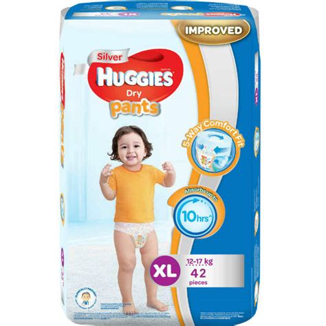 Huggies Dry Pants Baby Diaper Pant Xl 12 17 Kg Mb Imports