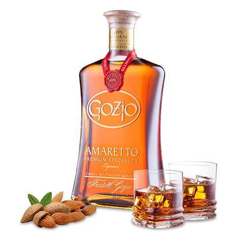 Buy Gozio Amaretto Almond Liqueur Online Reup Liquor