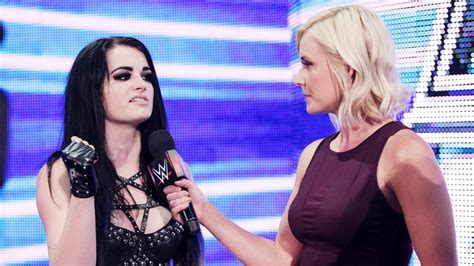 paige takes aim at the bella twins photos wwe