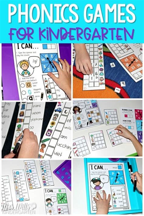 Fun Classroom Phonics Games To Support Kindergarten Literacy Phonics Games Phonics