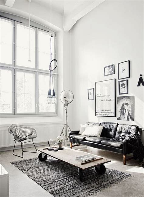 20 Inspirational Industrial Living Room Designs