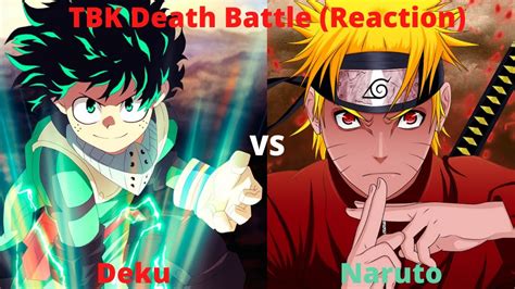 Homie Doesnt Stand A Chance Deku Vs Naruto Tbk728 Death Battle