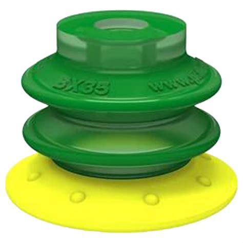 PIAB, Multi-Bellows, Polyurethane, Vacuum Cup - 810V46|BX35P.4K.04AD.F