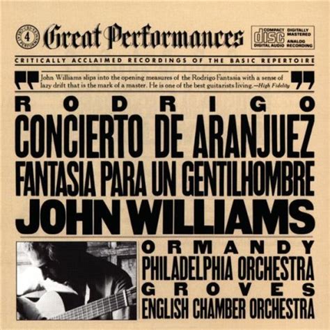 Mi Música Clásica Rodrigo Concierto De Aranjuez And Fantasia Para Un Gentilhombre Philadelphia