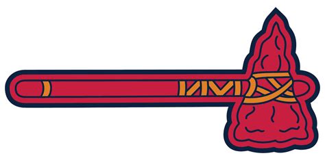Atlanta Braves Tomahawk Logo Vinyl Decal Sticker 5 Sizes Sportz