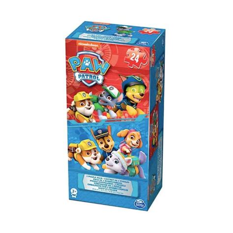 Spin Master Paw Patrol Rompecabezas 3d Pack 2 Puzzles