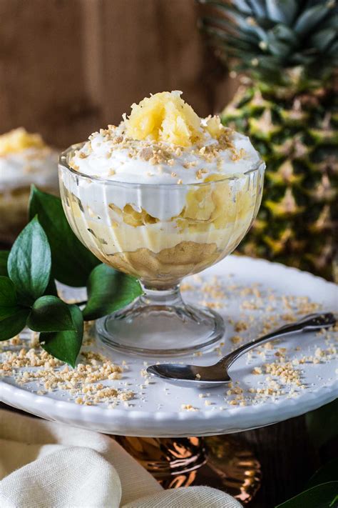 Brazilian Pineapple Dessert Olivias Cuisine