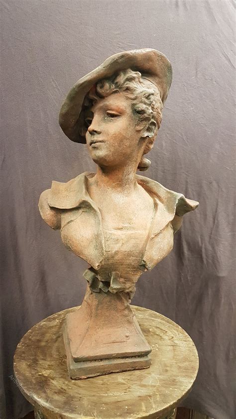 Antiques Atlas Large Vintage French Terracotta Bust